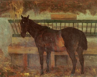 Ein Gestüt aus der Stadt Saintes, 1863